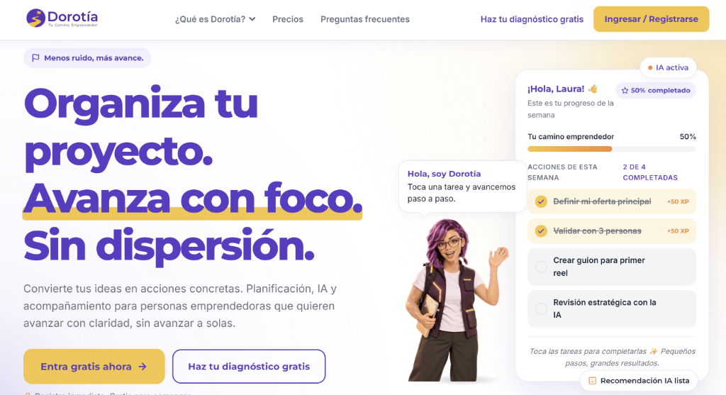 Plataforma SaaS Dorotia